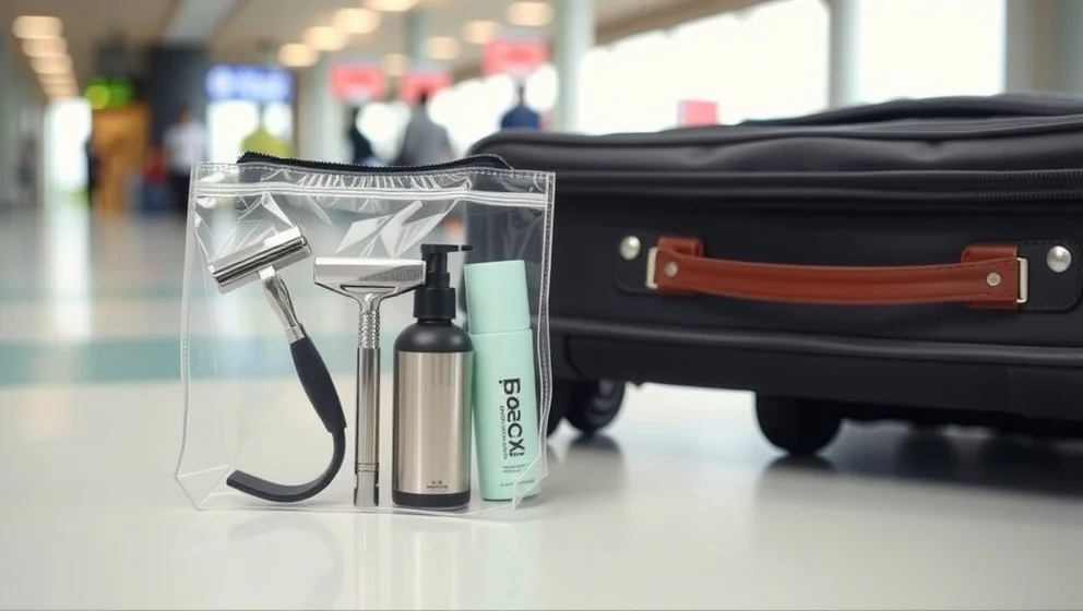 Får man ha med rakhyvel i handbagaget