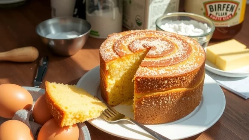 Saftig sockerkaka från Fredriks fika