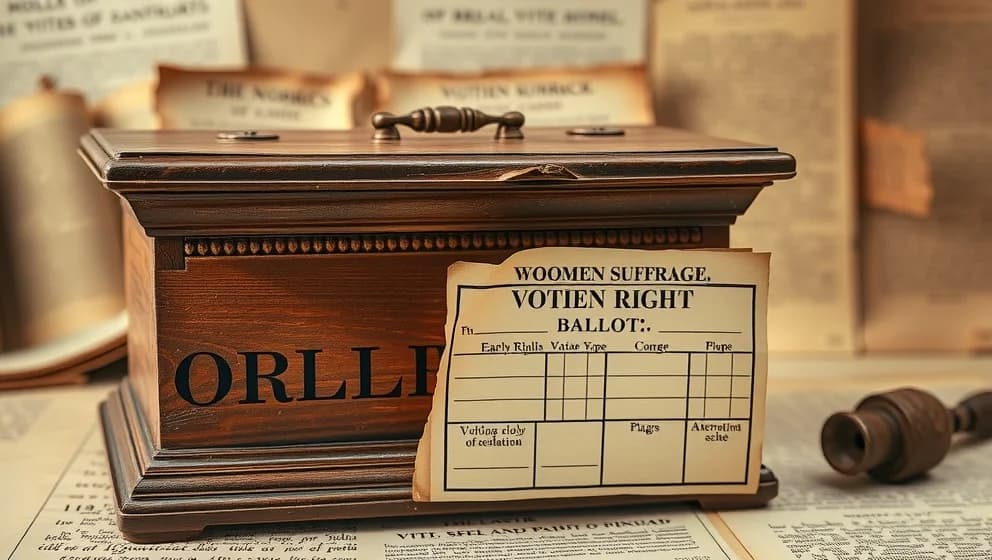 Vilket land fick kvinnlig rösträtt först